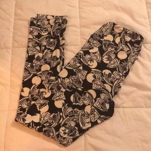 Lularoe Bat Print Leggings
